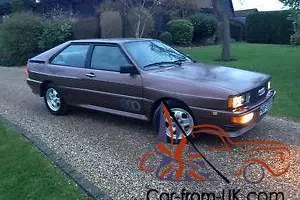 1981 AUDI QUATTRO UR WR TURBO BRONZE