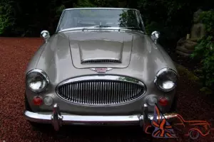  Austin Healey 3000 in the original Golden Beige, Extremely Rare For Sale 1967 