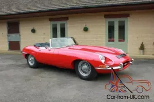 1967 JAGUAR E TYPE 4.2 ROADSTER SERIES 1½