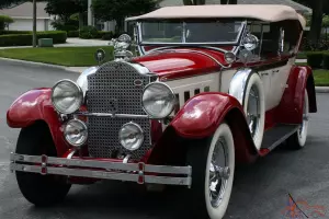 FORMER AACA NATIONAL FIRST PLACE - 1929 Packard 640 Dual Cowl Sport Phaeton