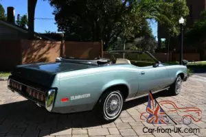 1973 Mercury Cougar XR7 Convertible A/C Leather Buckets Console