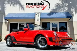 1986 Porsche 911 CARRERA 930 CABRIOLET M491/M470! RARE!!