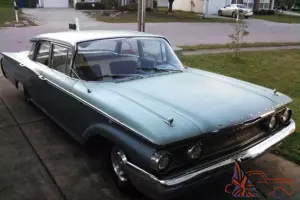 1960 mercury monterey twotone sled bigbody 312 y block manual 3 on the tree RARE