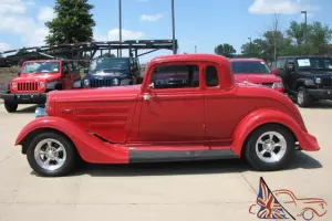 1933 PLYMOUTH COUPE HOT ROD CHEVY 350 V8 RUMBLE SEAT ENCLOSED SHIPPING AVAILABLE