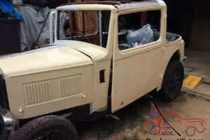1933 AUSTIN 10/4 CHROME RAD NARROW BODY CABRIOLET CLASSIC VINTAGE NEEDS COMPLETI