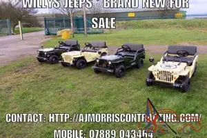 Childs Kids Petrol Mini Willys Jeep ATV NOT Tot Rod Quad Bike Trike