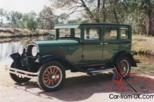 1929 Plymouth Model U Sedan lovingly resored by my late father