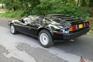 1983 Delorean, Black, Low Mileage 5 speed
