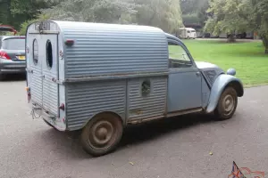  1960 Citroen 2cv AZU Ripple bonnet Fourgonette (van) 