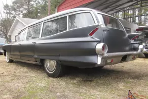 1961 Cadillac Miller Meteor Futura Hearse Rat Rod Custom Ecto 1 project ambulanc