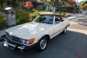 1983 Mercedes-Benz 380 SL Convertible with Separate Hardtop