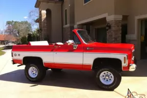 1975 Chevy K5 4x4 Blazer
