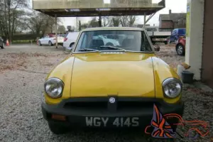 1978 MG B GT Sports Manual with overdrive Petrol Manual