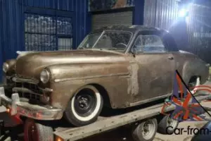 1949 Dodge Wayfarer Business Coupe 4-link Patina UK V5 HotRod RatRod LeadSled