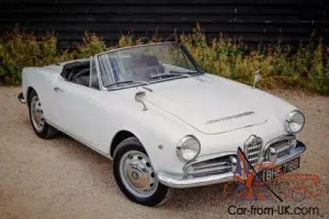 Alfa Romeo Giulia Spider 1600 - UK RHD Very Smart Example, Ready to Enjoy