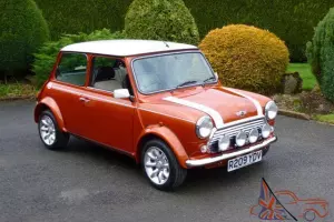 1997 Mini Cooper In Volcano Orange On Just 3700 Miles From New!!