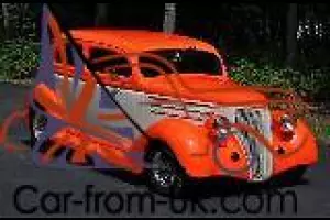 1936 Ford ford slantback 5 WINDOW COUPE