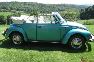 CLASSIC 1978 VOLKSWAGEN KARMANN EDITION FUEL INJECTED SUPER BEETLE CONVERTIBLE