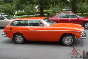 Volvo 1800 ES 1973 Concours show car Orange/ Black 4spd O/D B20 A/C Restored MD