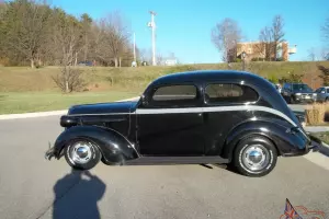 1937 PLYMOUTH 2 DOOR SLANTBACK COACH rat rod