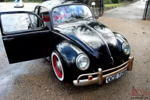 Classic Vw Beetle 1977 Black with MOT and TAX Photo