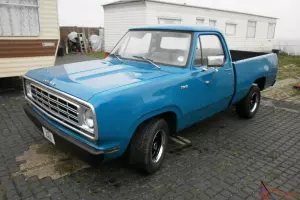  Dodge D100 pick up 1972 short bed fleetside 