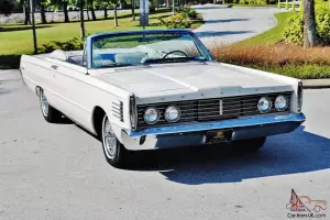 Simply mint original just 65,133 miles 65 Mercury Monterey Convertible bucket's