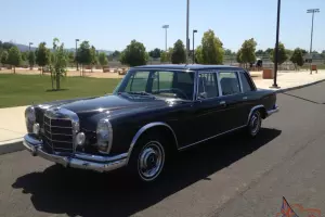 1966 Mercedes-Benz 600 Pullman 6.3L SWB Chauffer Driven GLASS DIVIDER/BAR