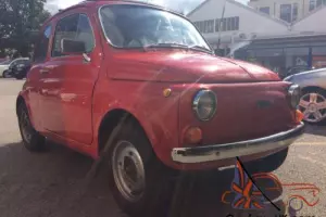 1970 FIAT 500L 650CC MANUAL PETROL RARE RIGHT HAND DRIVE, LESS THAN 71,000 MILES