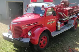 1948 REO fire truck -- excellent condition!