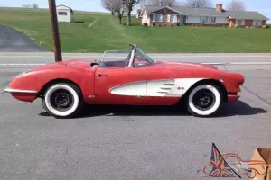 1959 Chevrolet Corvette Convertible Project Car. Very Complete!!