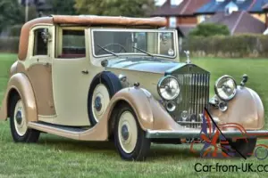 1936 Rolls Royce 25/30 Sedanca.