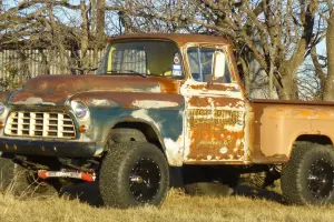 1955 Chevrolet 3100, 4x4, patina, ratrod, shop truck, z71, 3/4 ton, 2500