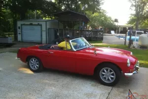 Red with black interior convertible COMPLETELY RESTORED