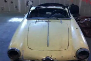 1959 ALFA ROMEO GIULIETTA 750 SPIDER NUMBERS MATCHING