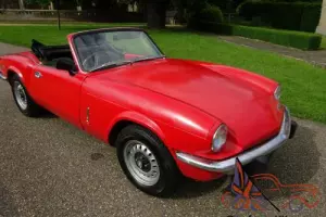 1972 TRIUMPH SPITFIRE MKIV 1296cc CHASSIS REPLACED, 4 X NEW TYRES.