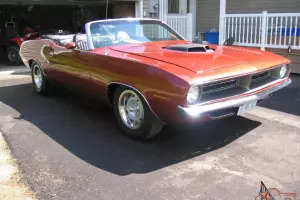 1970 Plymouth Cuda 440 4spd A/C