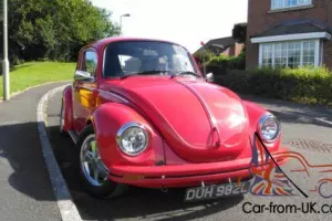 TAX EXEMPT VOLKSWAGEN 1300cc BEETLE 1303 RED