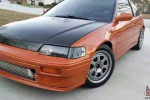 BUILT BOOSTED HONDA  CRX SI