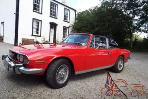 1972 Triumph Stag Convertible Manual O/D Rebuilt engine