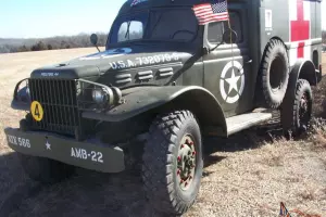 1943 Dodge WC54 US Army Ambulance Survivor from Norway!