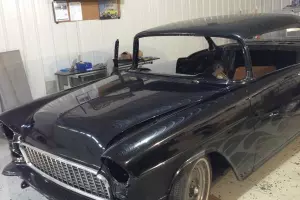1955 CHEVY BELAIR HARDTOP WITH PARTS CAR BUILD TO SUIT