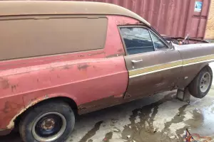 1971 Ford XY Windowless Panel VAN Wild Violet Factory Paint Code Z in Mount Annan, NSW