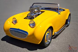 Modified Austin Healy bugeye blown small block roadster