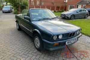 E30 BMW 320i Convertible 2 Door 2.0