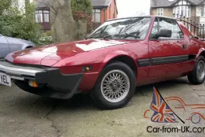  1989 Fiat Bertone X1/9 Gran finale Red 