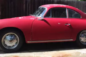 1961 Porsche 356 T5B with the Original CA Black Plates