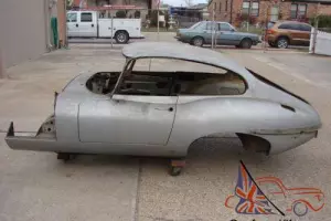 1970 Jaguar E-Type Series 2 Coupe Project needs restoration