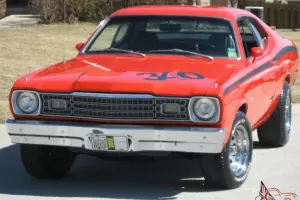 RARE OPTIONS SURVIVOR # MACHING HEMI ORANGE 340 4SP DUSTER NO RESERVE !