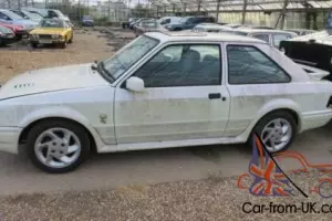 1989 Ford Escort RS 1600 TURBO GENUINE BARN FIND HATCHBACK Petrol Manual